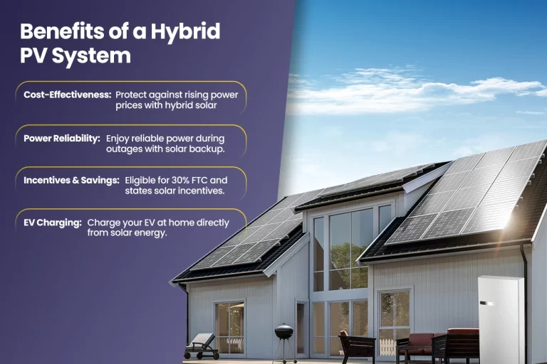 benefits of a hybrid PV system