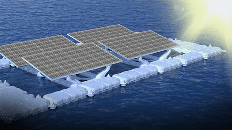 Floating solar