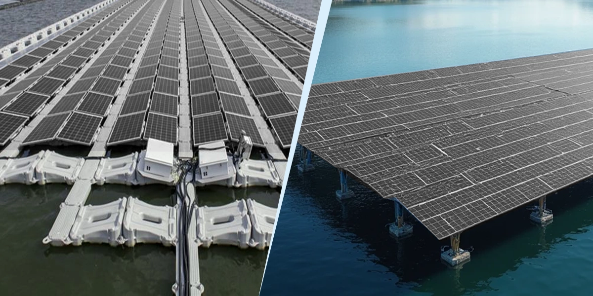 floating solar panels