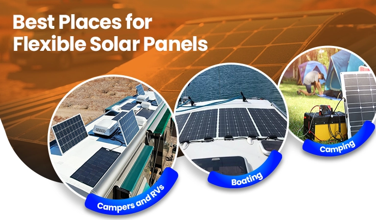 best uses of flexible panels