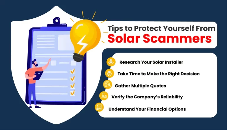 how to protect from solar scammers?
