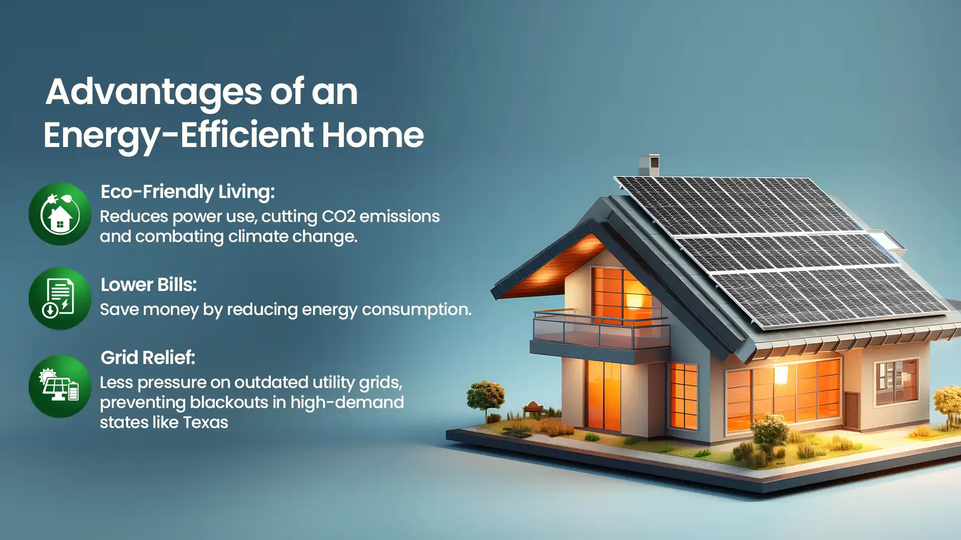 advantages of an energy-efficient home