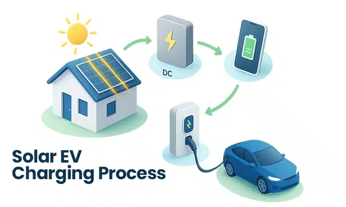 home EV charging process
